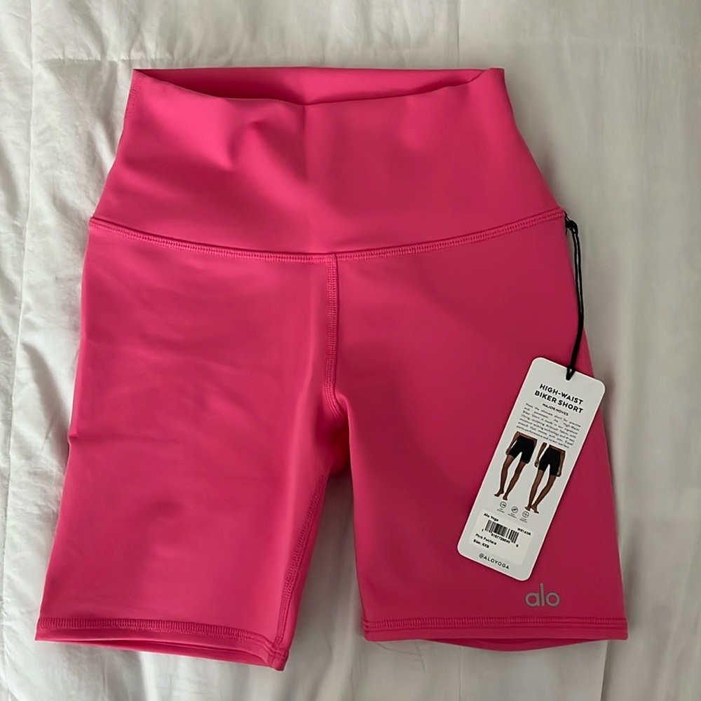 Alo 7in biker shorts